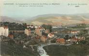 48 Lozere CPA FRANCE 48 "Langogne, Longouyrou et le quartier des villas aux martinets"