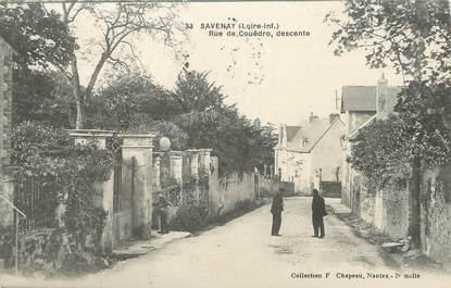 / CPA FRANCE 44 "Savenay, rue de Couëdro"