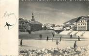 74 Haute Savoie / CPSM FRANCE 74 "Megève, la patinoire municipale"