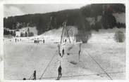 74 Haute Savoie / CPSM FRANCE 74 "Megève, sports d'hiver, le remonte pente"