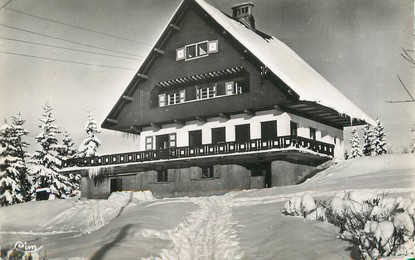 / CPSM FRANCE 74 "Megève, une villa Mégevanne"