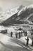 / CPSM FRANCE 74 "Chamonix Mont Blanc, le remonte pentes et l'aiguille du Drû"
