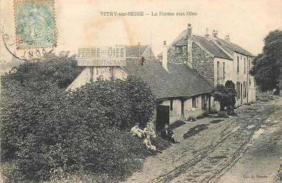 / CPA FRANCE 94 "Vitry sur Seine, la ferme aux oies"