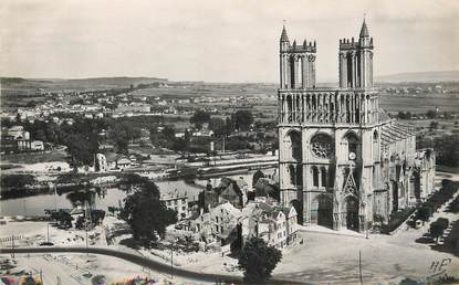 / CPSM FRANCE 78 "Mantes, vue générale"