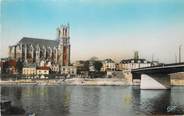 78 Yveline / CPSM FRANCE 78 "Mantes sur Seine, le nouveau pont"