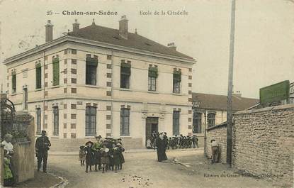 CPA FRANCE 71 "Chalon sur Saone, Ecole"