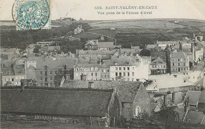 / CPA FRANCE 76 "Saint Valéry en Caux, vue prise de la falaise"