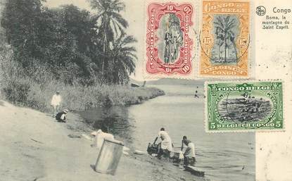 CPA CONGO BELGE "Boma, la montagne Saint esprit"