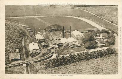 CPA MARTINIQUE "Exposition coloniale 1931, Usine Rivière Salée"