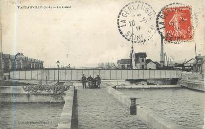 / CPA FRANCE 76 "Tancarville, le canal"