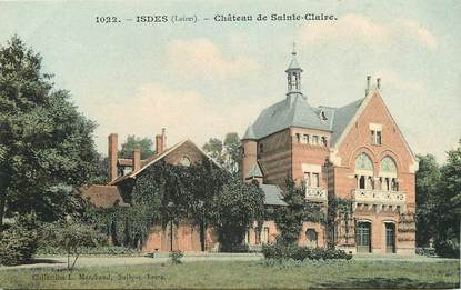 CPA FRANCE 45 "Isdes, Chateau de Sainte Claire"