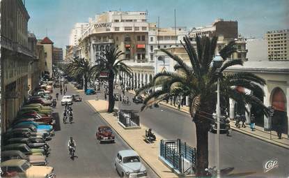 CPSM MAROC "Casablanca, le bld Mohammed V"