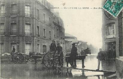 / CPA FRANCE 76 "Elbeuf" / INONDATIONS