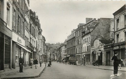 / CPSM FRANCE 76 "Elbeuf, rue de la République"  / COMMERCE