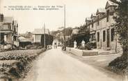 76 Seine Maritime / CPA FRANCE 76 "Veulettes, perspectives des villas et café épicerie"