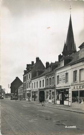 / CPSM FRANCE 76 "Yerville, la grande rue "