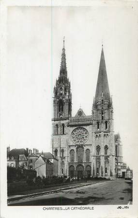 / CPSM FRANCE 28 "Chartres la Cathédrale"