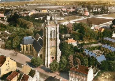 / CPSM FRANCE 59 "Hazebrouck, église Saint Eloi"