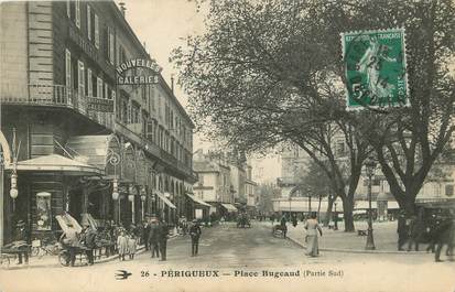 / CPA FRANCE 24  "Périgueux, place Bugeaud "