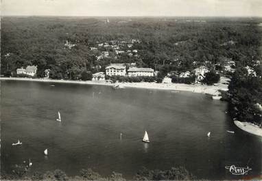 / CPSM FRANCE 40 "Hossegor, plage sur le Lac Marin"