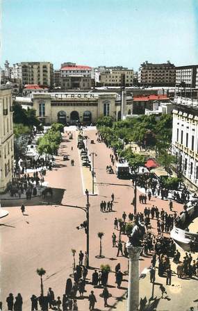 CPSM ALGERIE "Constantine, avenue Pierre Liegre"