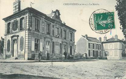 / CPA FRANCE 78 "Crespières, la mairie"