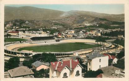 CPSM ALGERIE "Bone, vue panoramique sur le stade municipal" / STADE