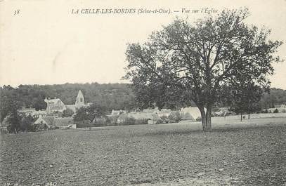 / CPA FRANCE 78 "La celle Les Bordes, vue de l'église"