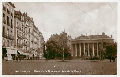 CPSM FRANCE 44 "Nantes, Place de la Bourse"