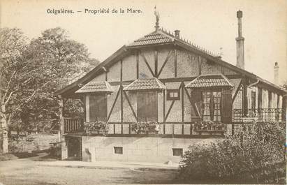 / CPA FRANCE 78 "Coignières, propriété de la Mare"