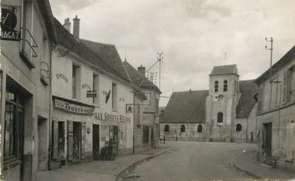 / CPSM FRANCE 78 "Chaumontel, rue André Vassord"