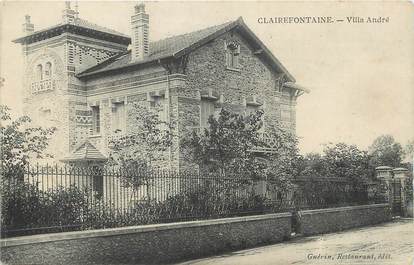/ CPA FRANCE 78 "Clairefontaine, villa André"