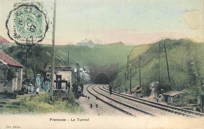 / CPA FRANCE 78 "Freneuse, le tunnel"