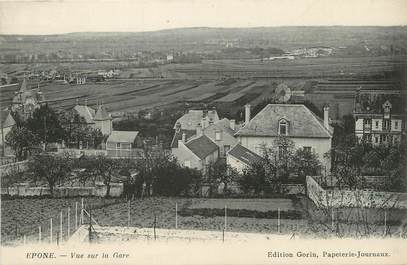 / CPA FRANCE 78 "Epône, vue sur la gare"