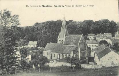 / CPA FRANCE 78 "Gaillon, abside de l'église"