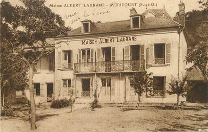 / CPA FRANCE 78 "Maison Albert Laurans, Méricourt"