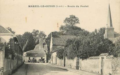 / CPA FRANCE 78 "Mareil Le Guyon, route du Pontel"