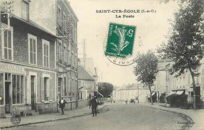 / CPA FRANCE 78 "Saint Cyr l'école, la poste"