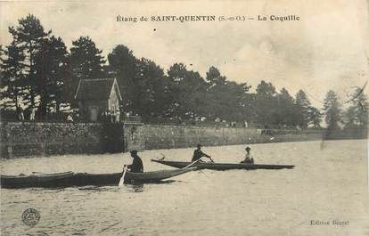 / CPA FRANCE 78 "Saint Quentin, la coquille"