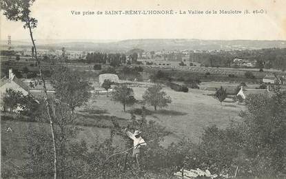 / CPA FRANCE 78 "Saint Rémy l'Honoré, la vallée de la Maulotre"