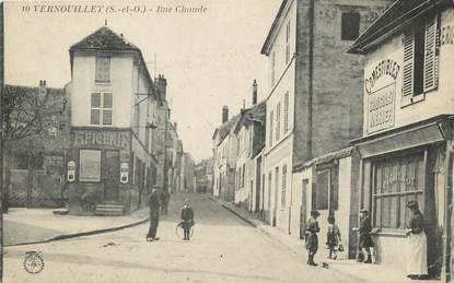 / CPA FRANCE 78 "Vernouillet, rue chaude"