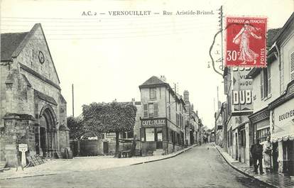 / CPA FRANCE 78 "Vernouillet, rue Aristide Briand"