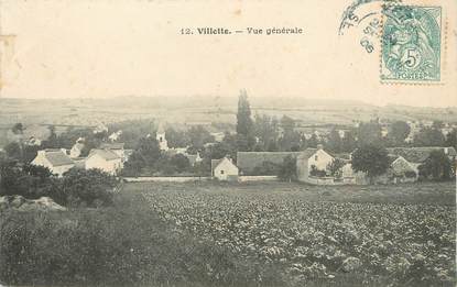 / CPA FRANCE 78 "Villette, vue générale"