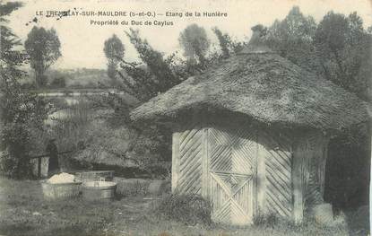 / CPA FRANCE 78 "Le Tremblay sur Mauldre, étang de la Hunière, propriété du Duc de Caylus"
