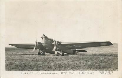 CPA AVIATION "Blériot Bombardement 1200"