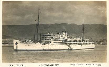 CPA BATEAU / PAQUEBOT "Antofagasta"