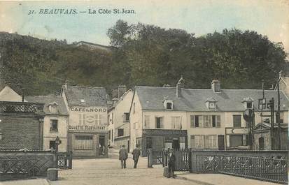 / CPA FRANCE 60 "Beauvais, la Côte Saint Jean"