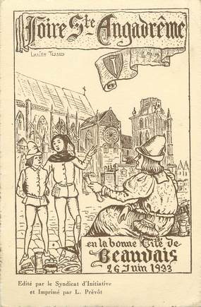 / CPA FRANCE 60 "Beauvais, foire Sainte Angourême"