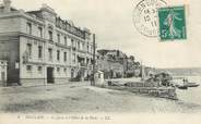 76 Seine Maritime / CPA FRANCE 76 "Duclair, le quai et l'hôtel de la poste"