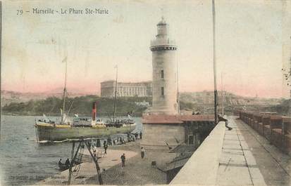 CPA FRANCE 13 "Marseille, le Phare Sainte Marie"